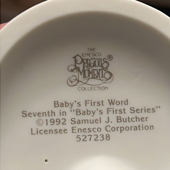 Precious moments collection figurine. Babies first words. - Picture 3 of 6